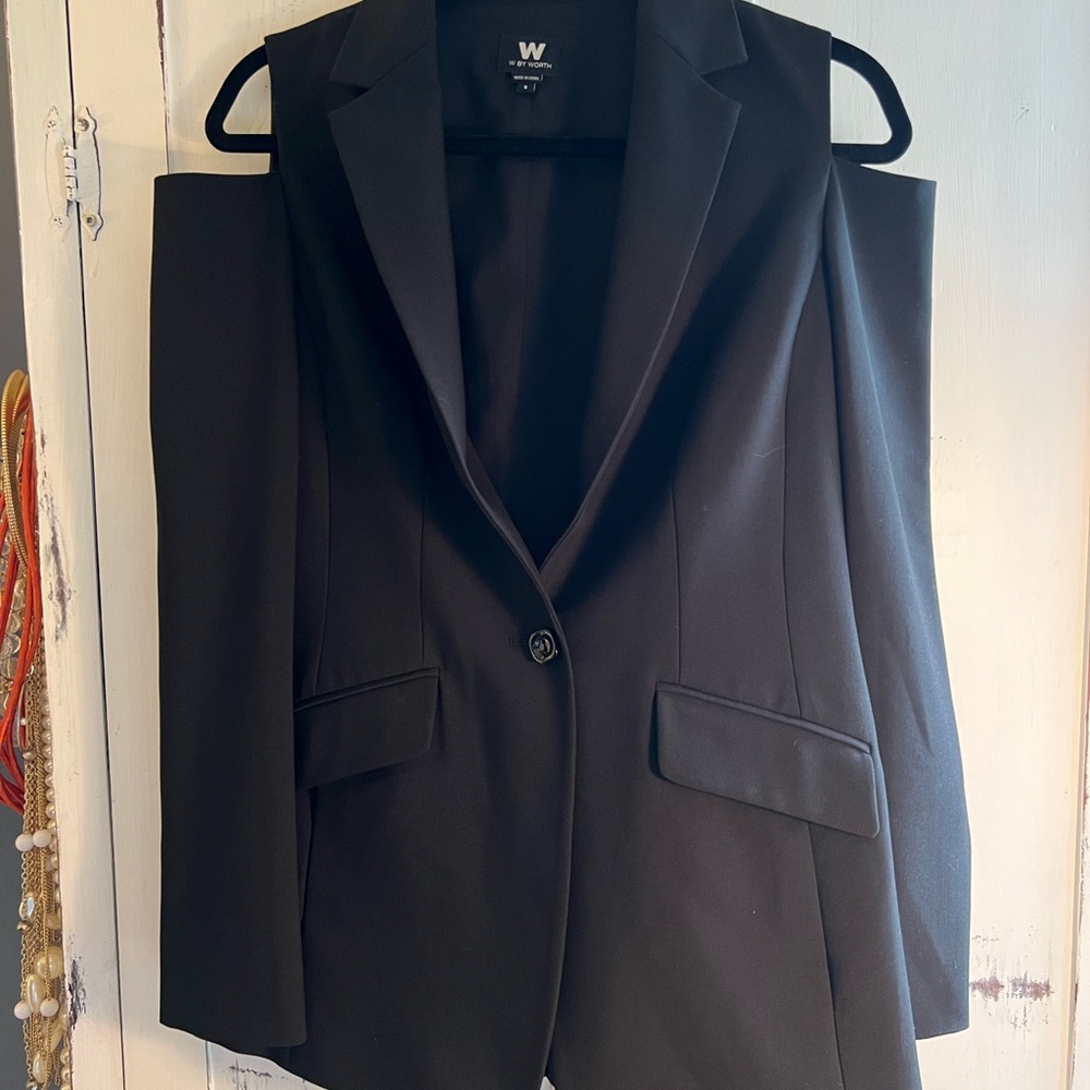 Black W by Worth Blazer Jacket